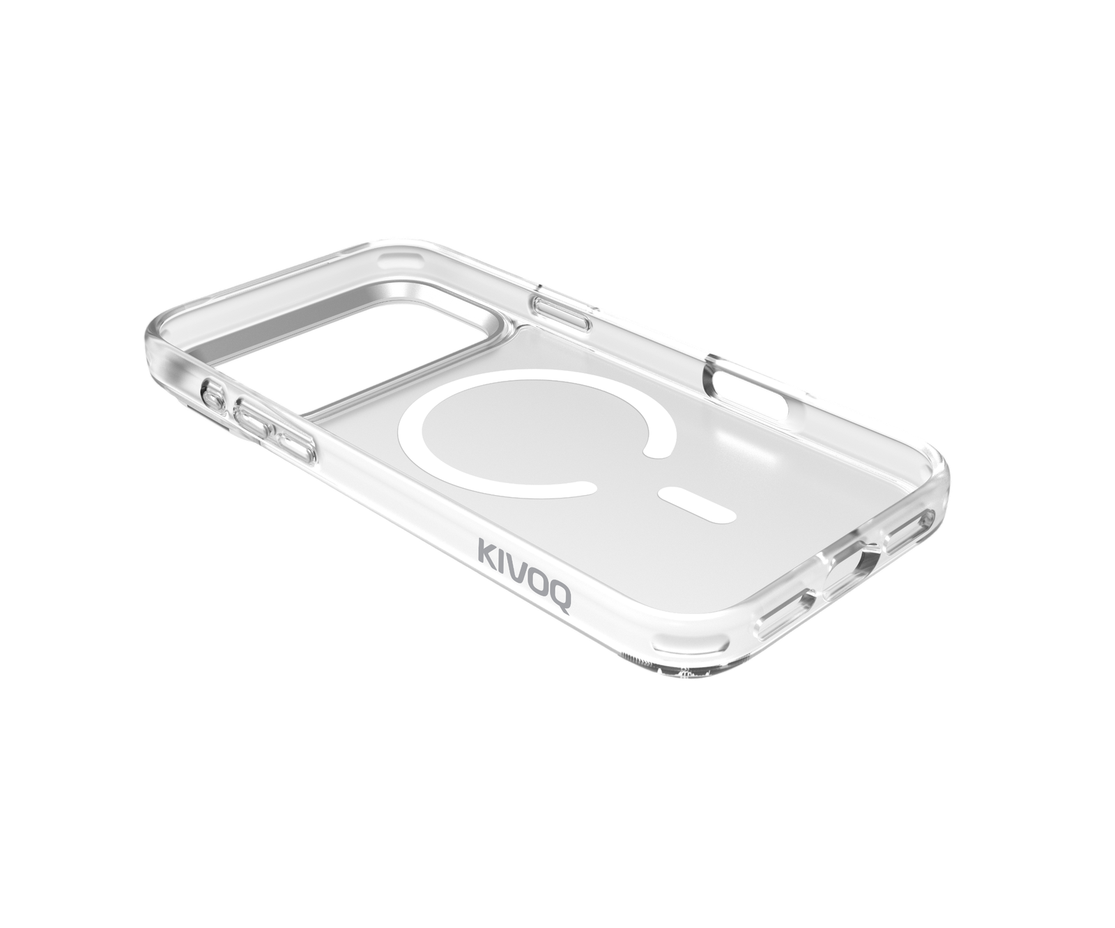 KlarMag FrameStand Pro, TPU+PC Clear Mag Case with Lens Frame Stand iPhone 18 ProMax